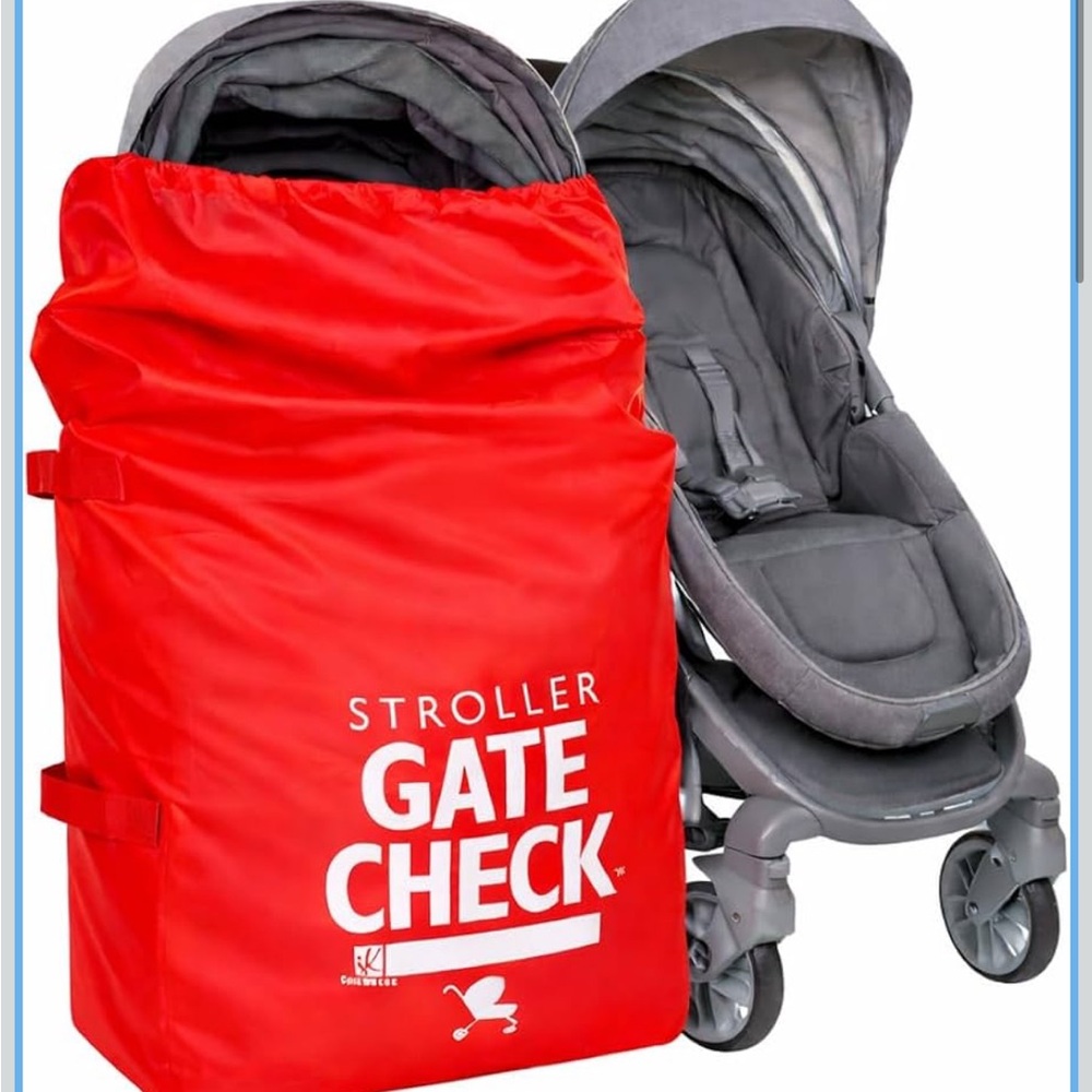 Stroller Gate Check Travel Bag - Red